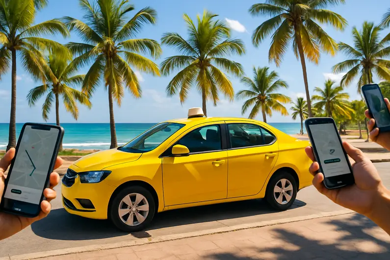 Como usar táxis e aplicativos em Porto de Galinhas