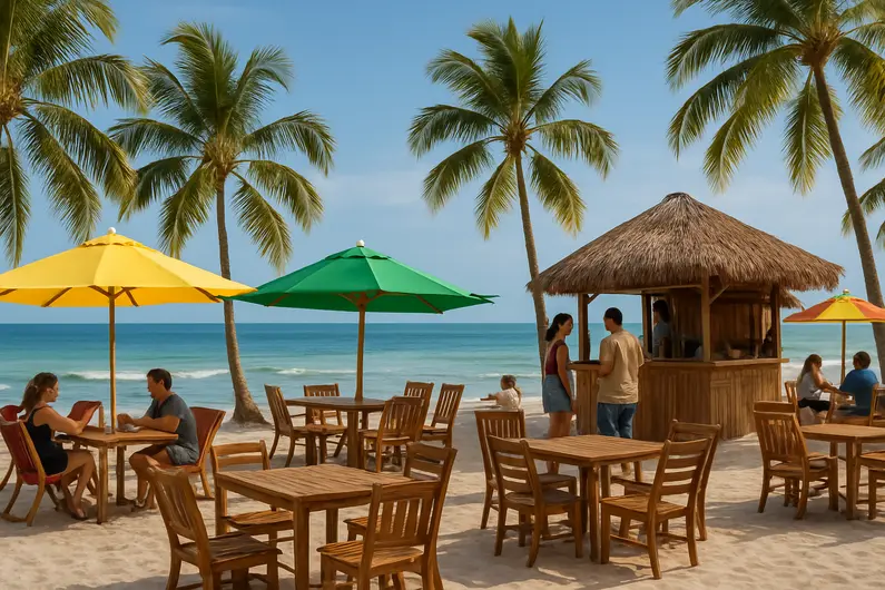 Experimente o Bar da Praia Muro Alto