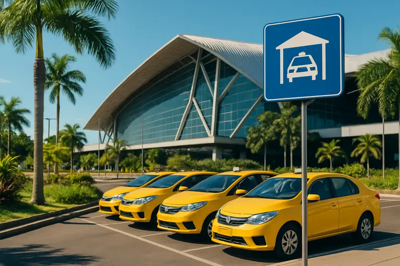 Ponto de táxi oficial do Aeroporto do Recife para Porto de Galinhas