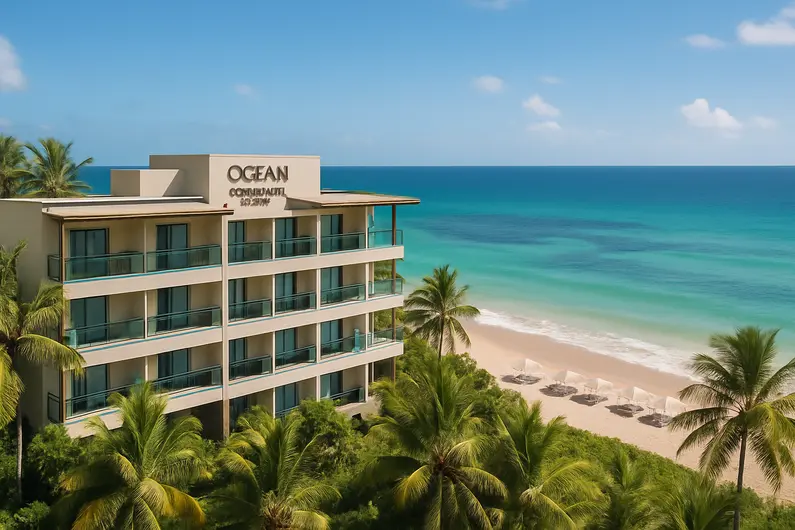 Descubra o OCEAN PORTO FLATS APARTHOTEL em Porto de Galinhas